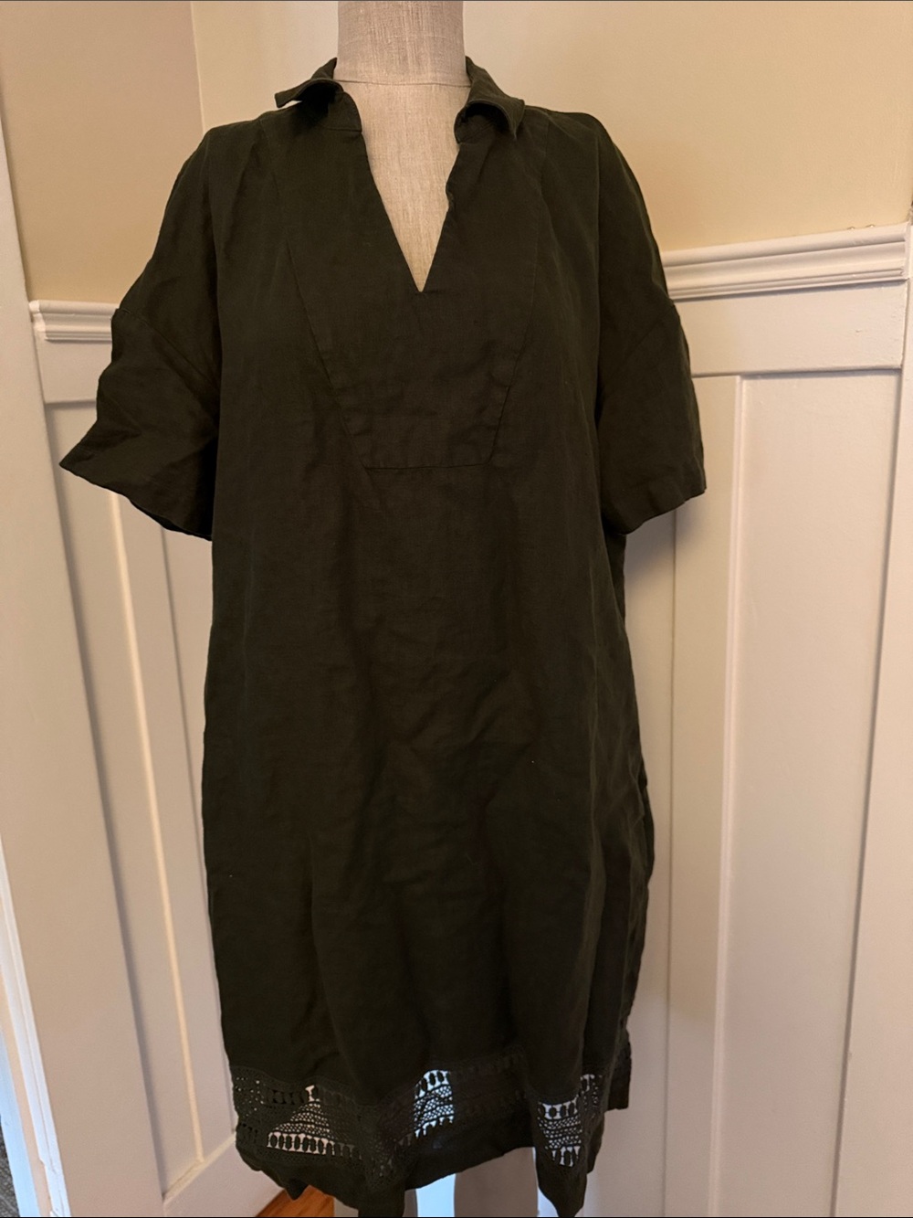 Jigsaw linen tunic dress